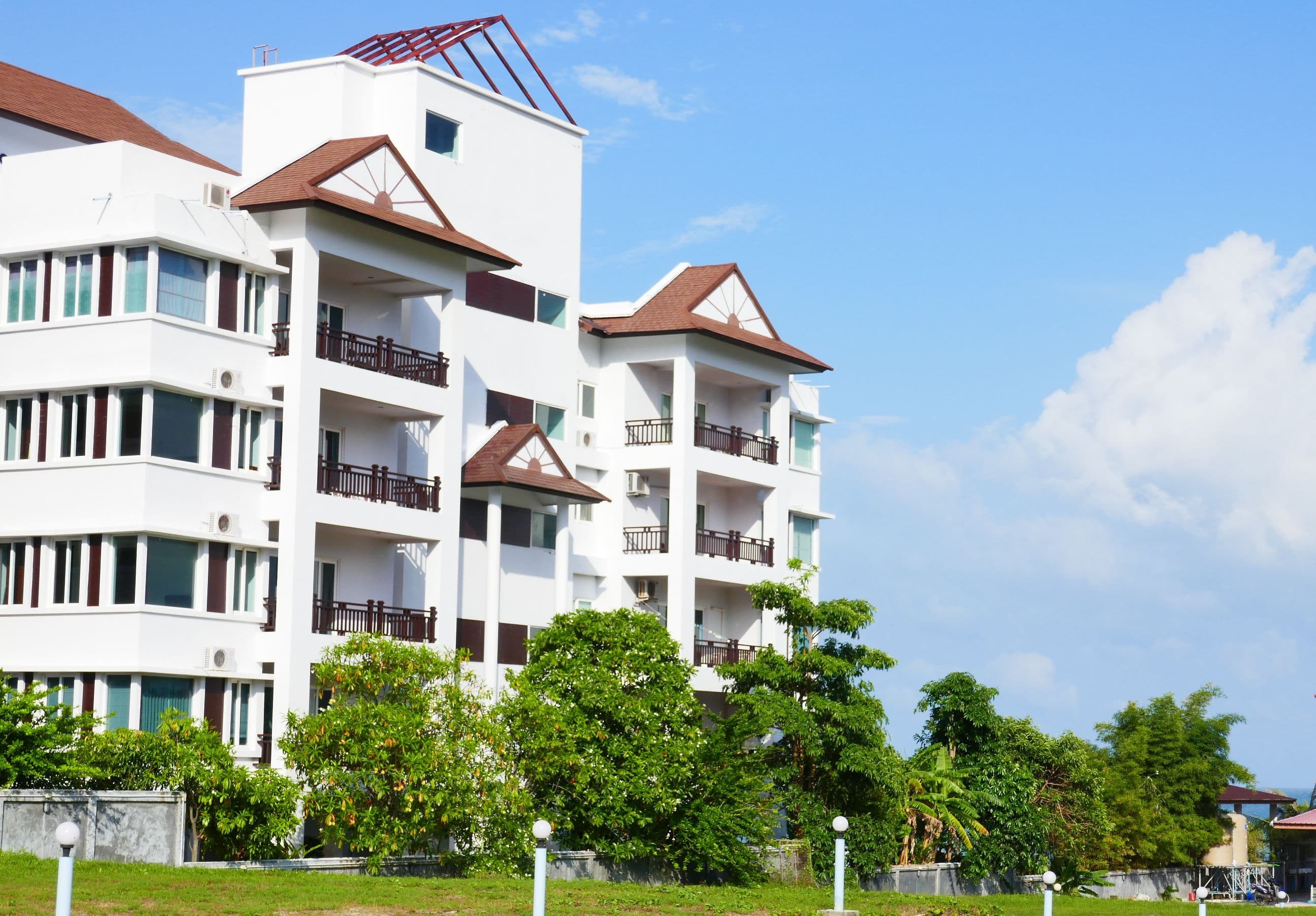 Workspace with sea view